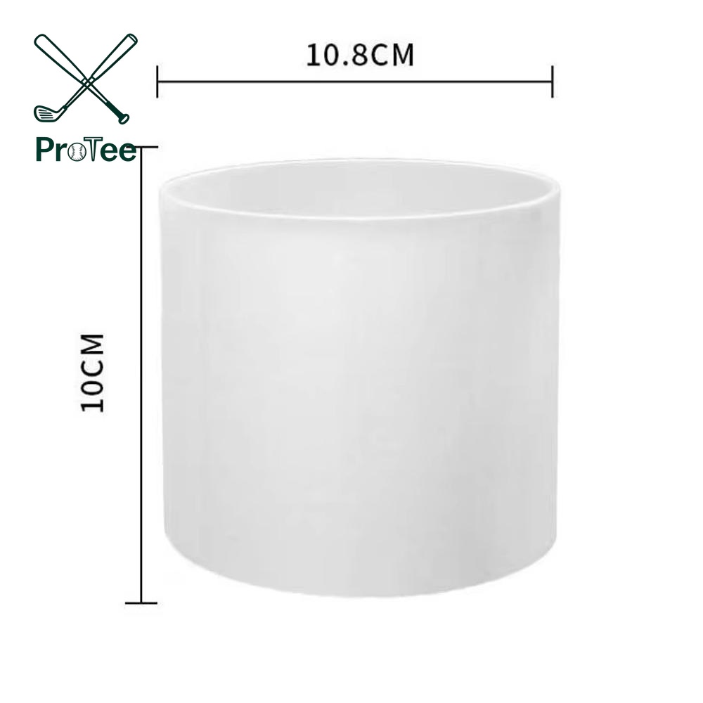 4 Inch Golf Hole Cup Golf Putting Cup for Outdoor Backyard Bright White Plastic Golf Cup Golf Accessories for Golf Practice