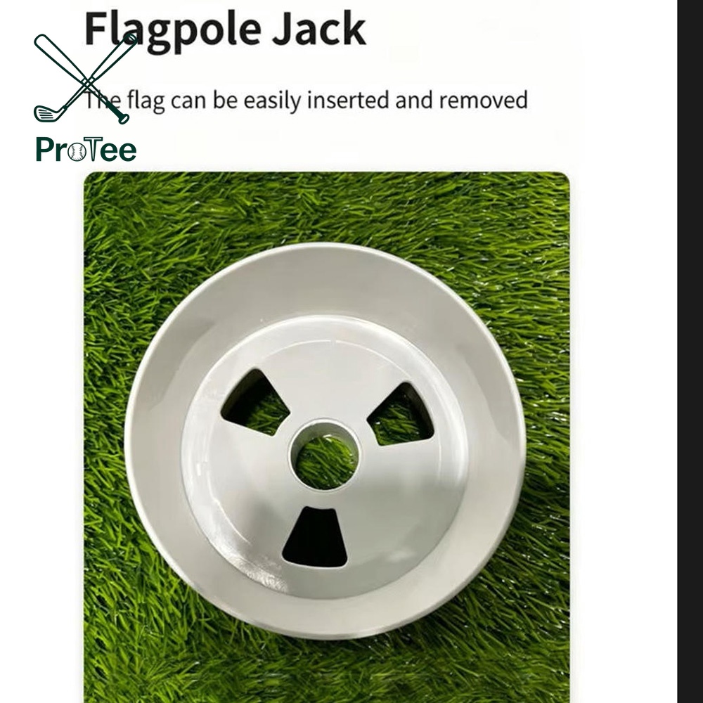 4 Inch Golf Hole Cup Golf Putting Cup for Outdoor Backyard Bright White Plastic Golf Cup Golf Accessories for Golf Practice