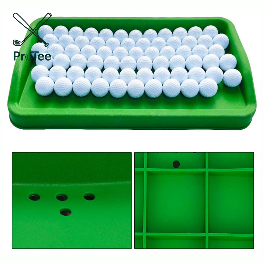 High Quality Golf Ball Tray Golf Training Aids for Outdoor and Driving Range Golf Practice