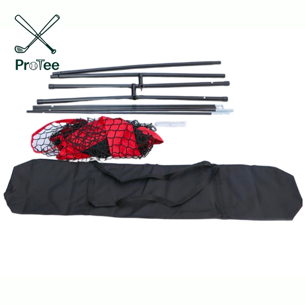 Full Mouth Baseball Net Portable Large Mouth Batting Net Outdoor Softball & Baseball Batting Practice Training Equipment