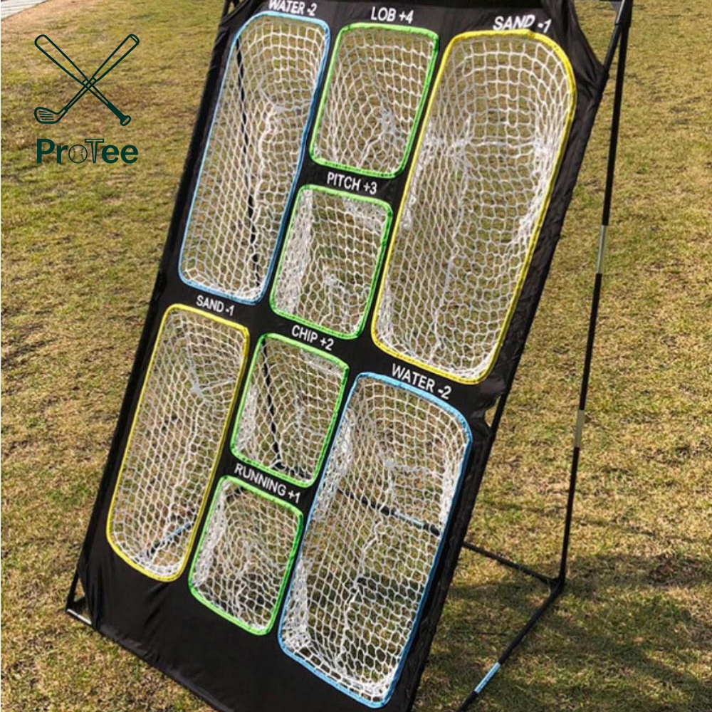 8 Targets Golf Chipping Net Golf Target Accessories for Backyard Accuracy and Swing Practice for Indoor Outdoor Golf Net