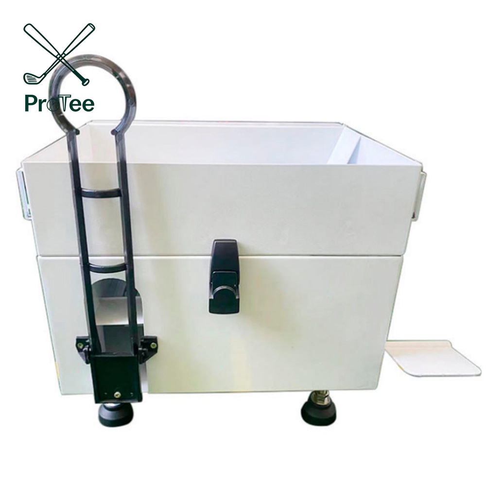 Auto Golf Ball Dispenser Golf Ball Launcher Feeder Semi-Automatic Practice Driving Machine for Driving Range Golf Simulator