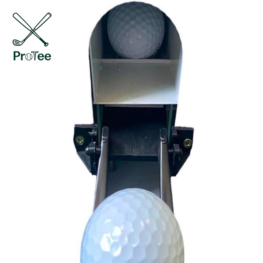 Auto Golf Ball Dispenser Golf Ball Launcher Feeder Semi-Automatic Practice Driving Machine for Driving Range Golf Simulator