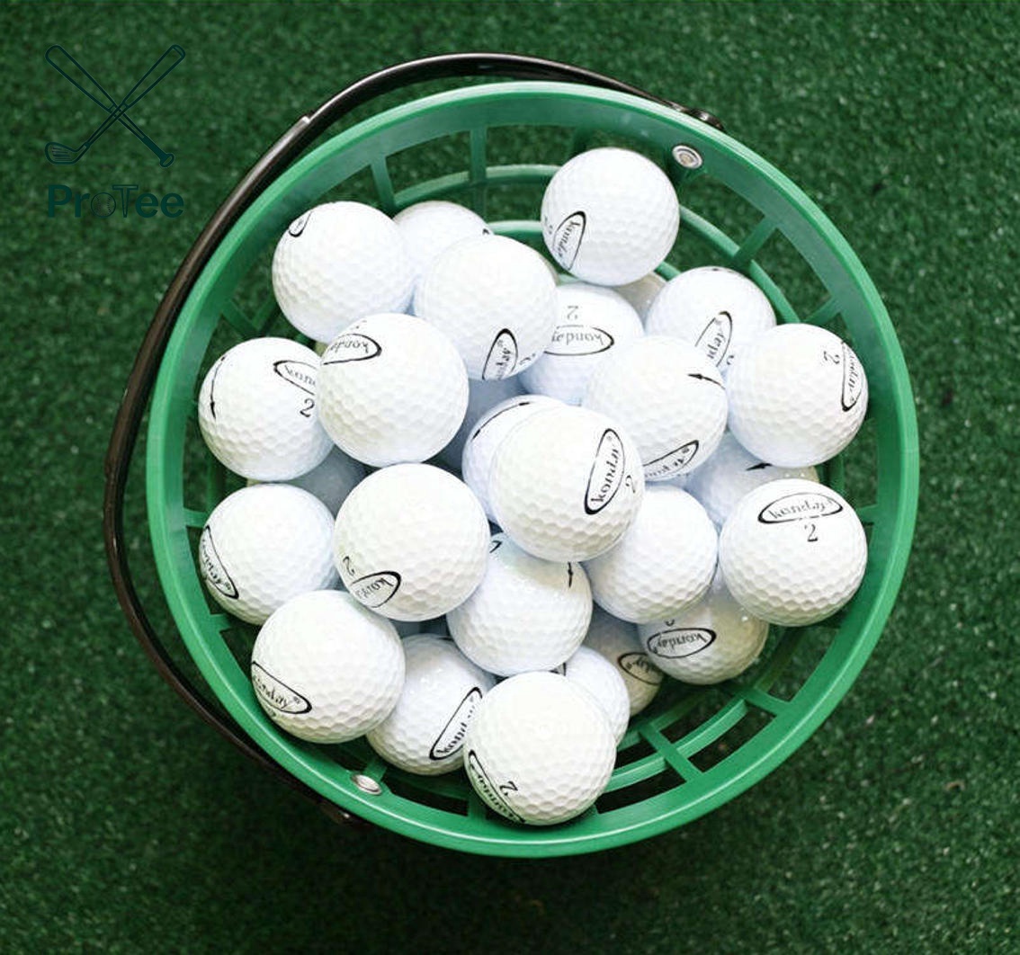 Nylon Plastic Golf Ball Basket Golf Ball Bucket 25/50/75/100/150/300 Balls Capacity Training Aid for Driving Range Balls Holder