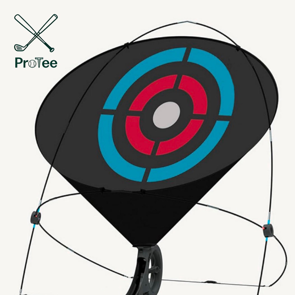 Golf Training Aids Golf Chipping Net with Auto-Ball Return System for Indoor and Outdoor Chipping Practice