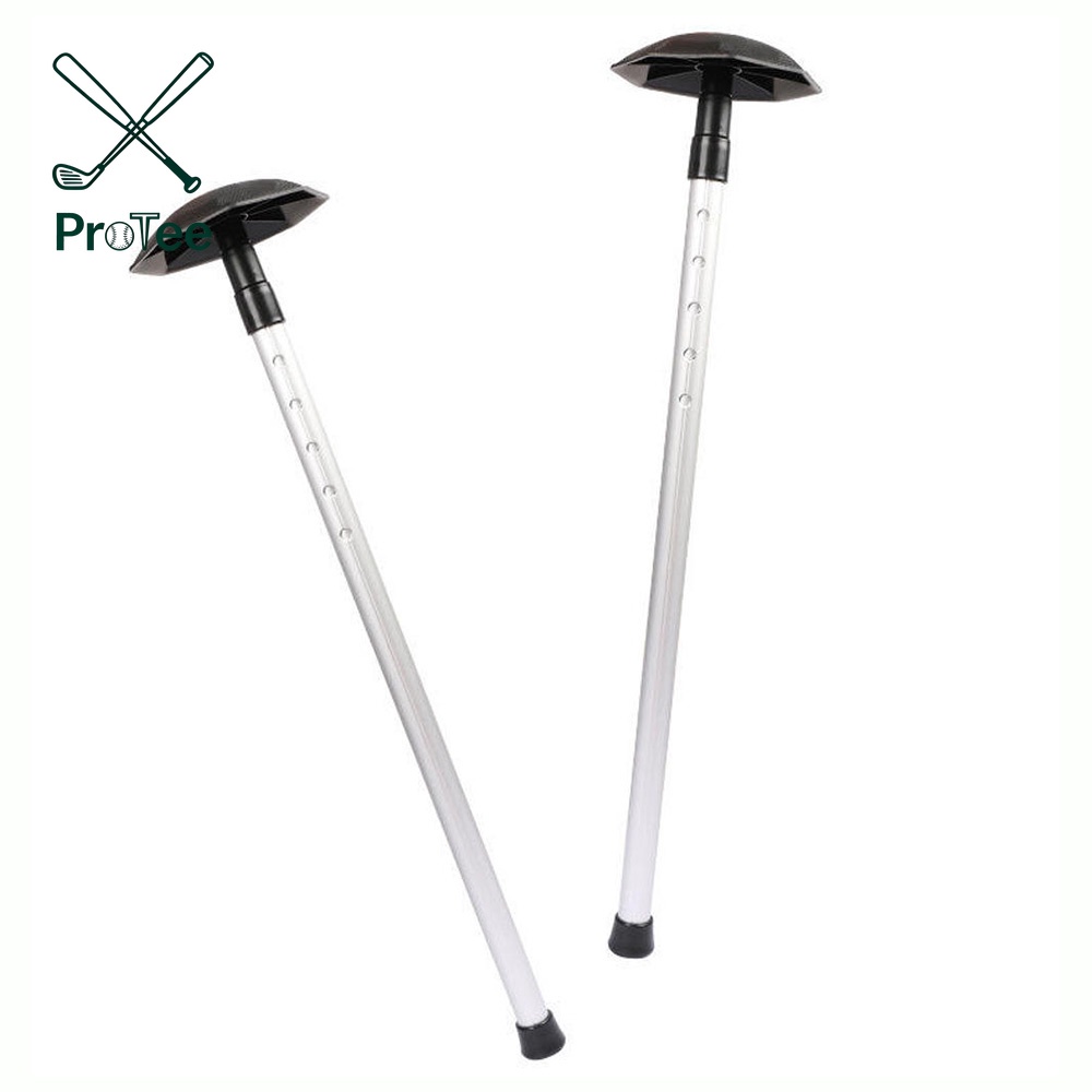 Golf Travel Bag Support Rod Club Protector Cover Bags Accessories Durable Aluminum 3 Telescoping Sections Adjustable Clubs