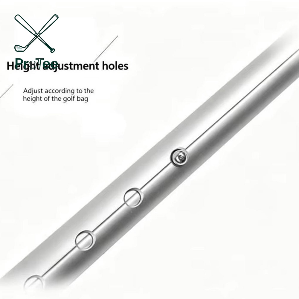 Golf Travel Bag Support Rod Club Protector Cover Bags Accessories Durable Aluminum 3 Telescoping Sections Adjustable Clubs