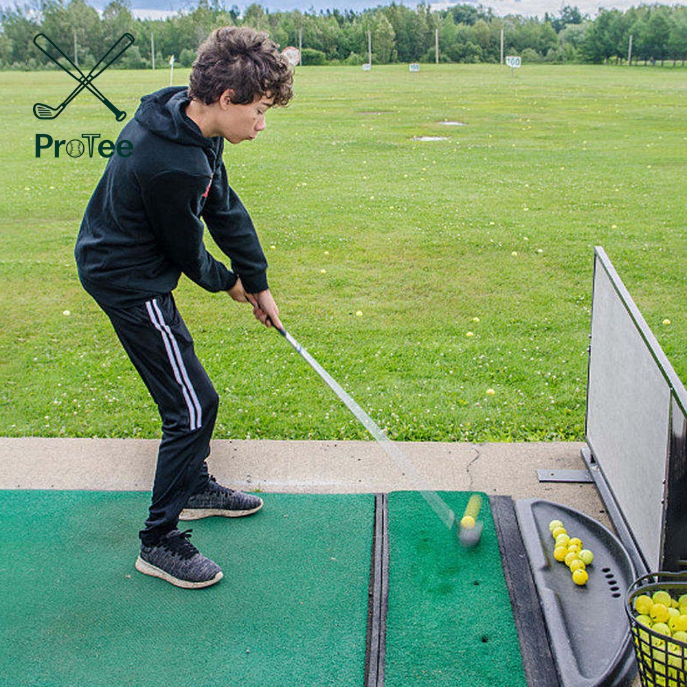 Durable Black Rubber Golf Ball Tray Large 100 Ball Capacity Golf Ball Holder for Putting Green Golf Training Equipment