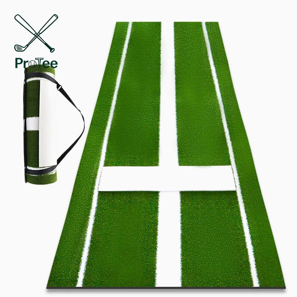 Softball Baseball Pitching Mat with Anti-slip Rubber Bottom Baseball Hitting Mat Baseball Pitching Mound for Indoor and Outdoor