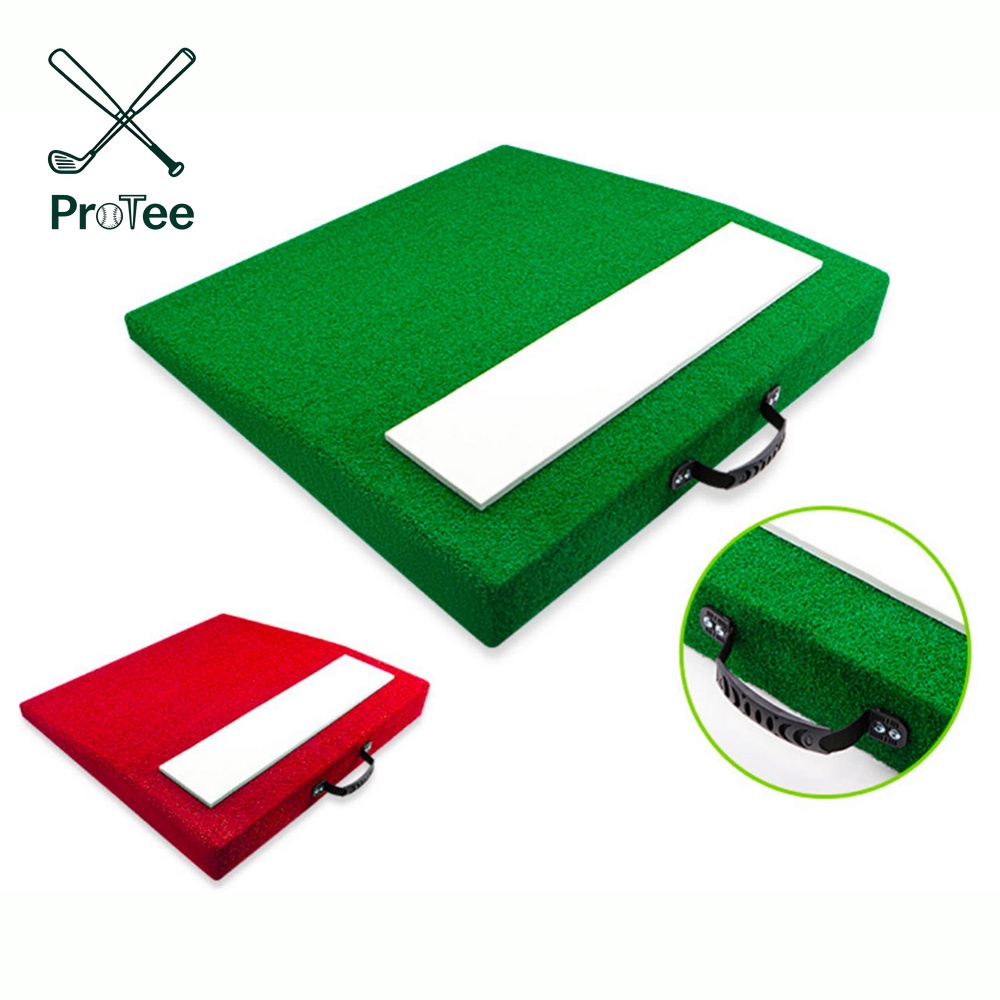 Pitching Mound Portable Baseball Pitchers Mound with Non-Slip Bottom Baseball Mound for Baseball Pitching Training Game