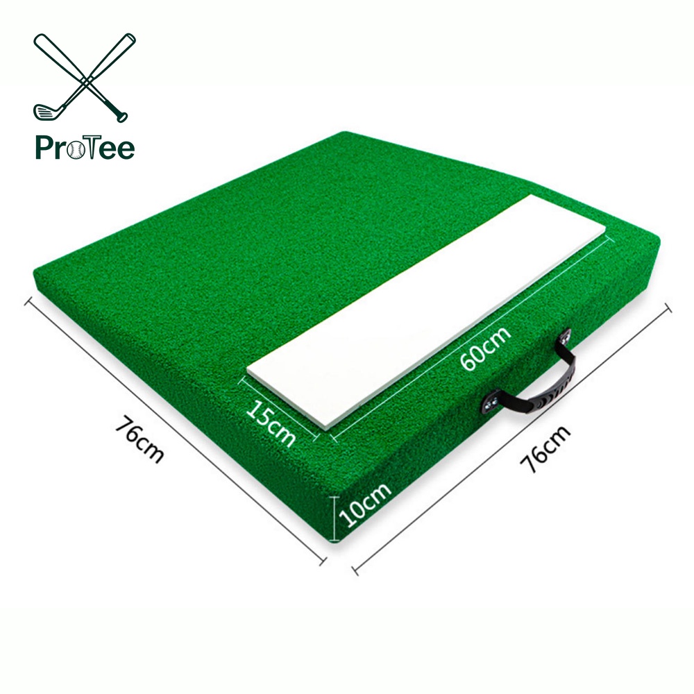 Pitching Mound Portable Baseball Pitchers Mound with Non-Slip Bottom Baseball Mound for Baseball Pitching Training Game