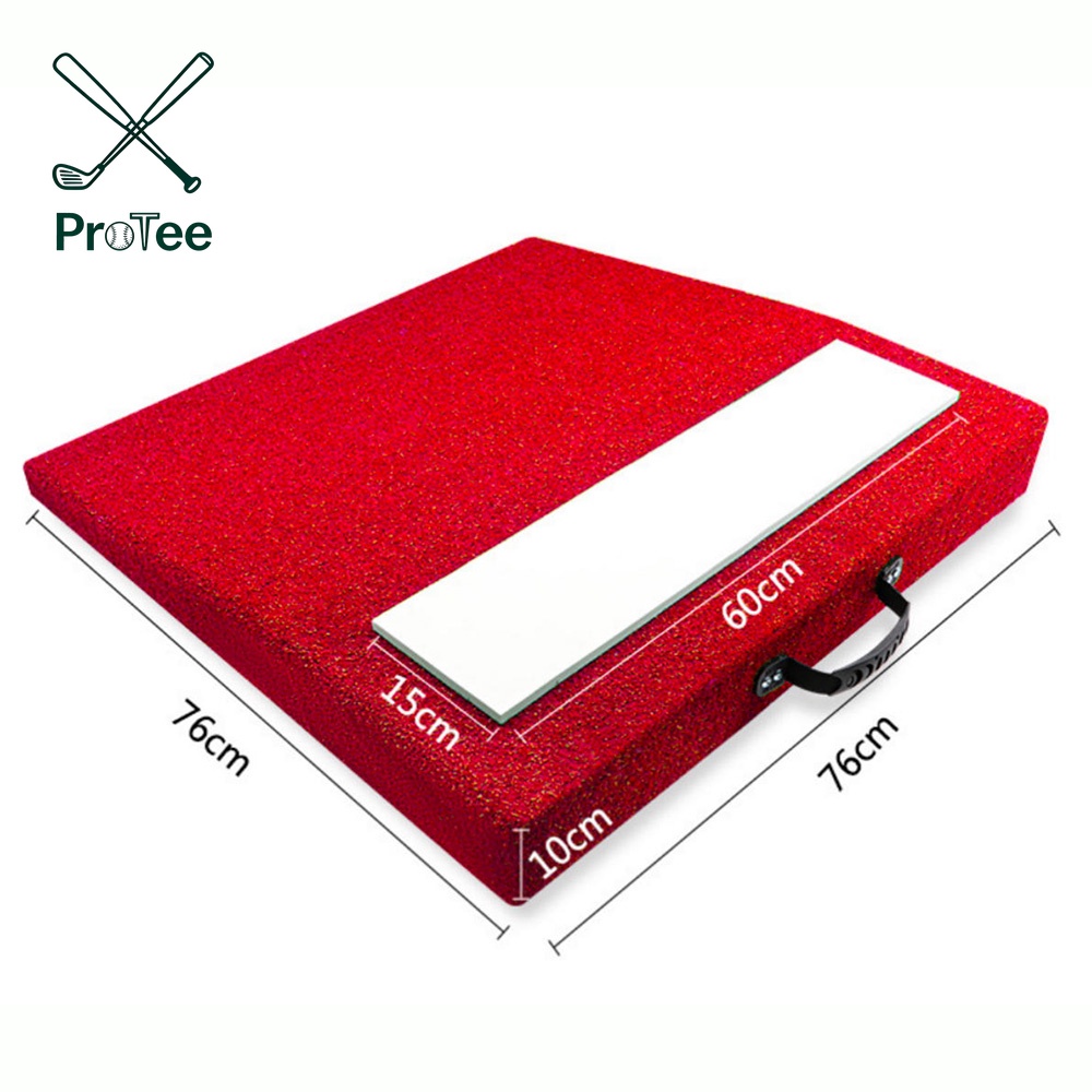 Pitching Mound Portable Baseball Pitchers Mound with Non-Slip Bottom Baseball Mound for Baseball Pitching Training Game