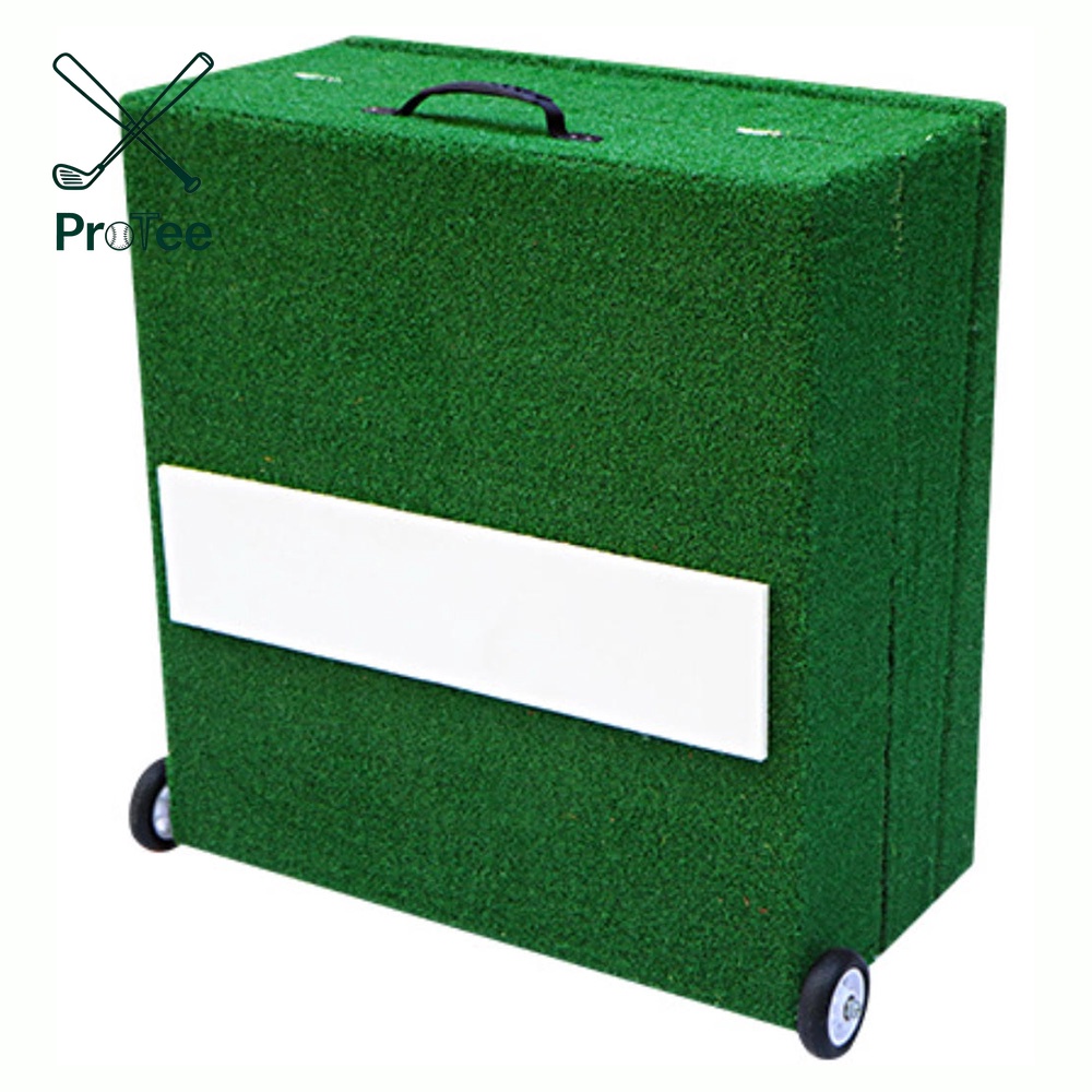 Portable Baseball Pitchers Mound with Non-Slip Wooden Base Pitching Mounds for Baseball Softball Pitching Training