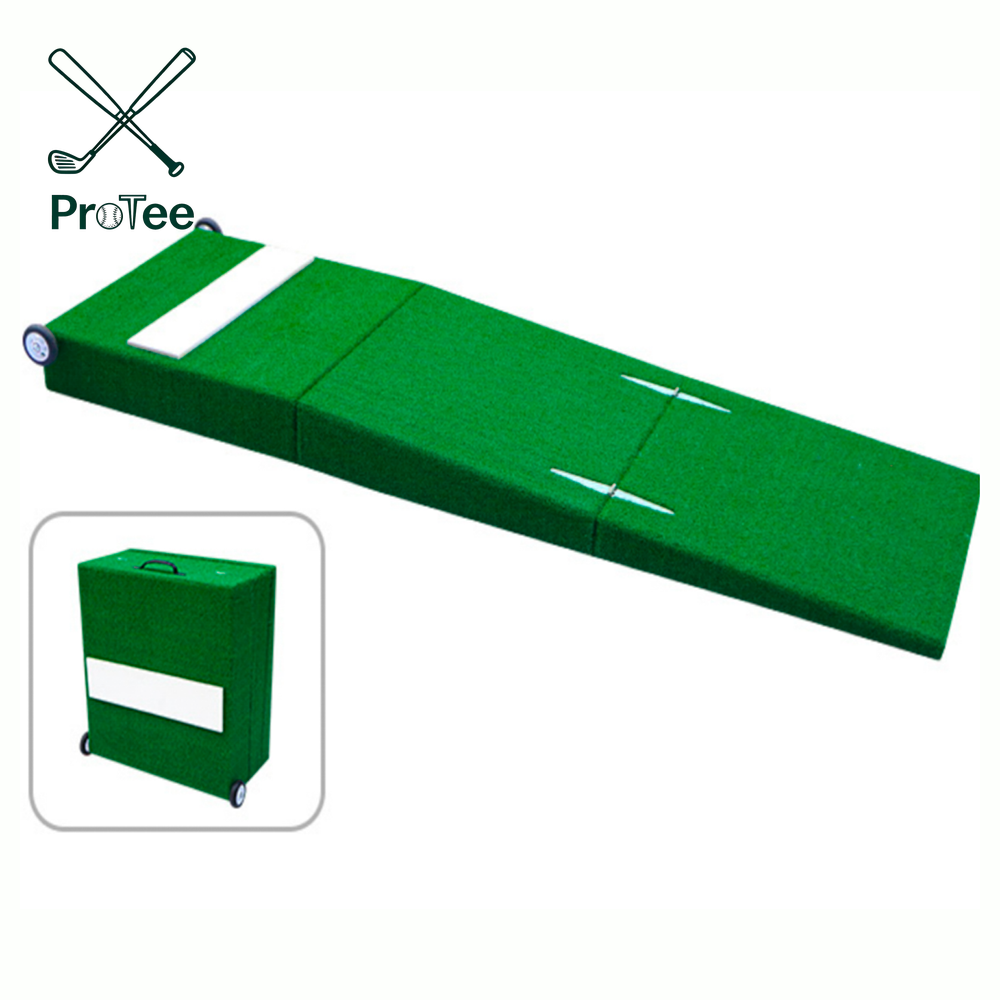 Portable Baseball Pitchers Mound with Non-Slip Wooden Base Pitching Mounds for Baseball Softball Pitching Training