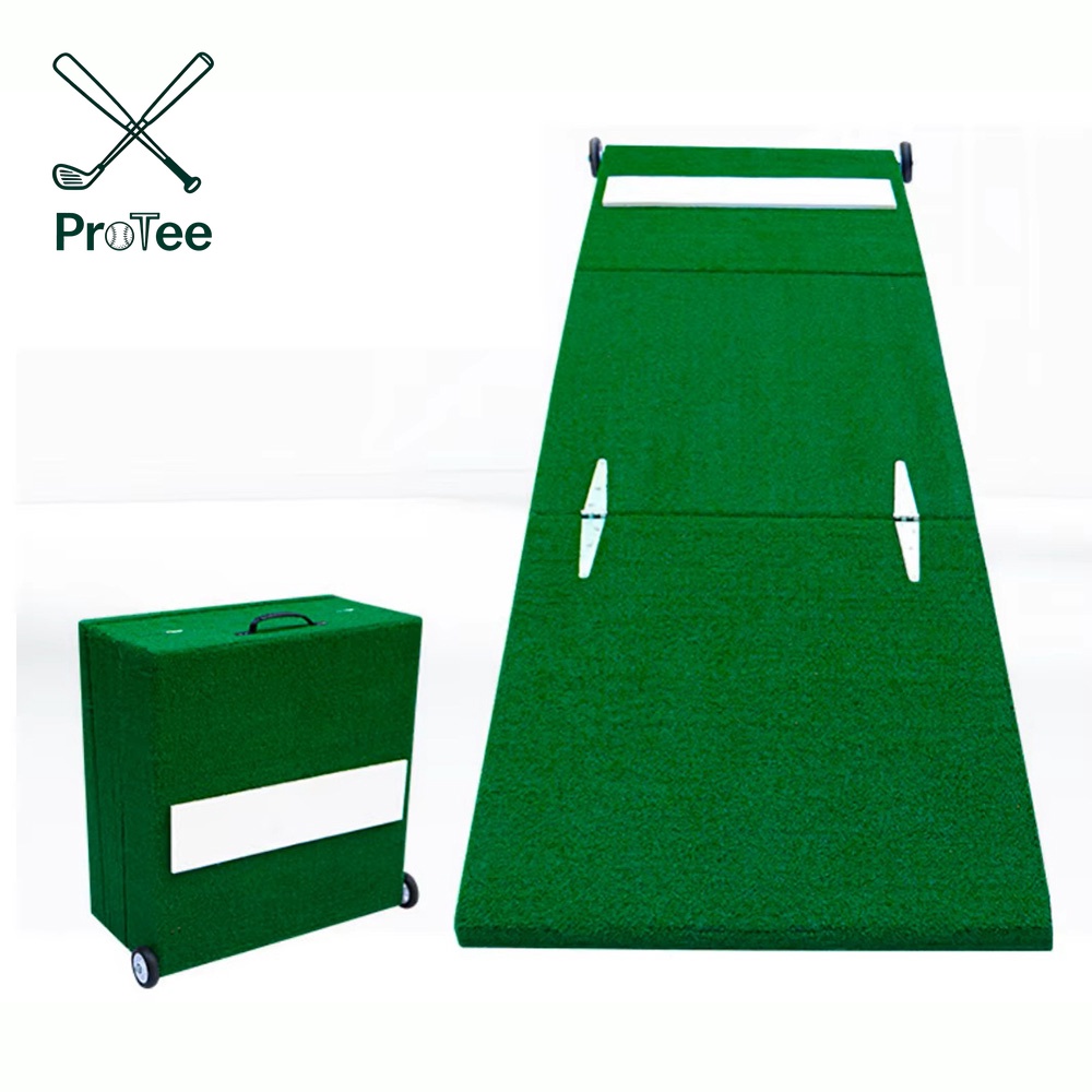 Portable Baseball Pitchers Mound with Non-Slip Wooden Base Pitching Mounds for Baseball Softball Pitching Training