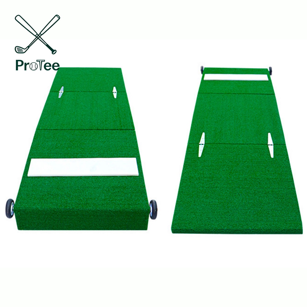 Portable Baseball Pitchers Mound with Non-Slip Wooden Base Pitching Mounds for Baseball Softball Pitching Training