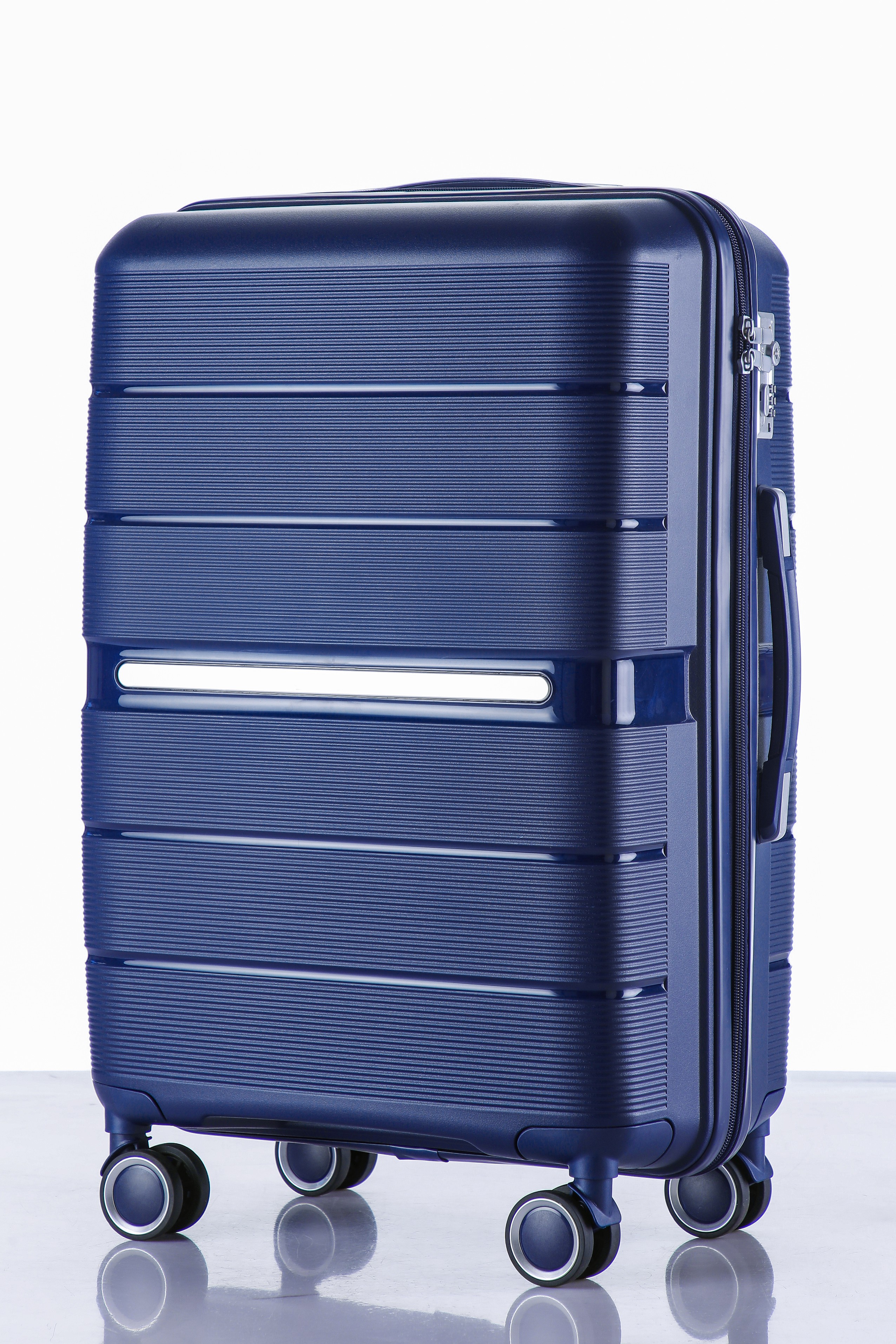 Accept OEM/ODM High Quality PP Trolley Luggage Trolley Bags Trolley Cases Hard-shell Luggage