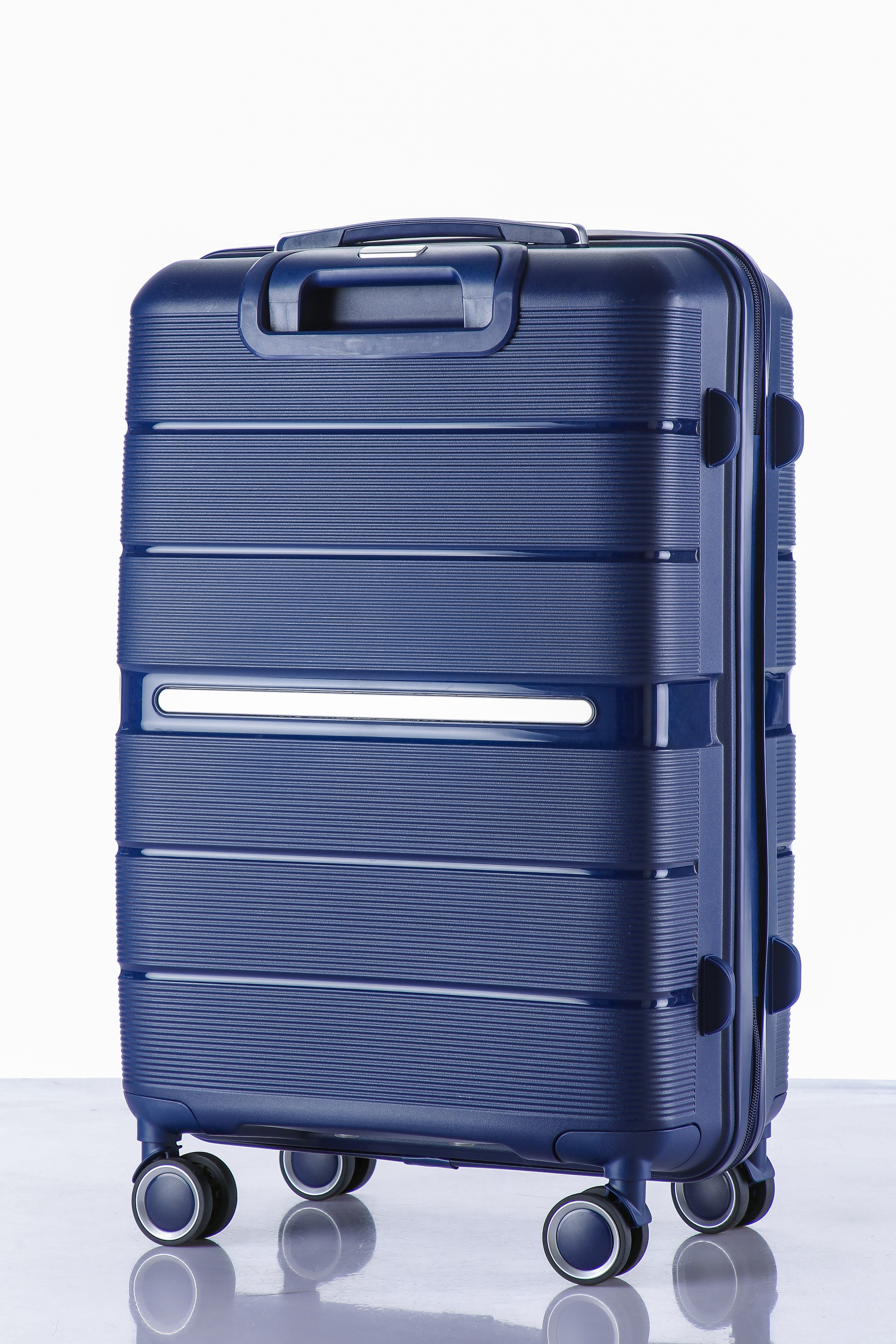 Accept OEM/ODM High Quality PP Trolley Luggage Trolley Bags Trolley Cases Hard-shell Luggage