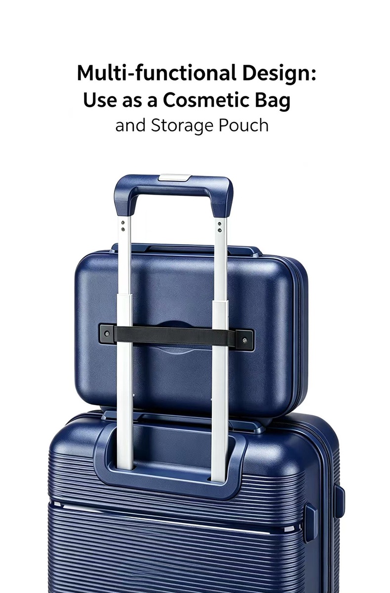 Accept OEM/ODM High Quality PP Trolley Luggage Trolley Bags Trolley Cases Hard-shell Luggage