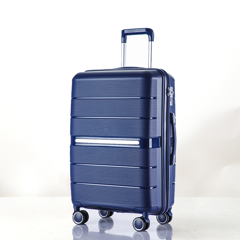 Accept OEM/ODM High Quality PP Trolley Luggage Trolley Bags Trolley Cases Hard-shell Luggage