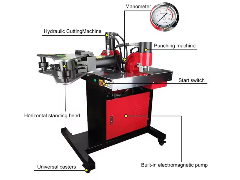 DXJ-200B Portable Busbar Bending Machine