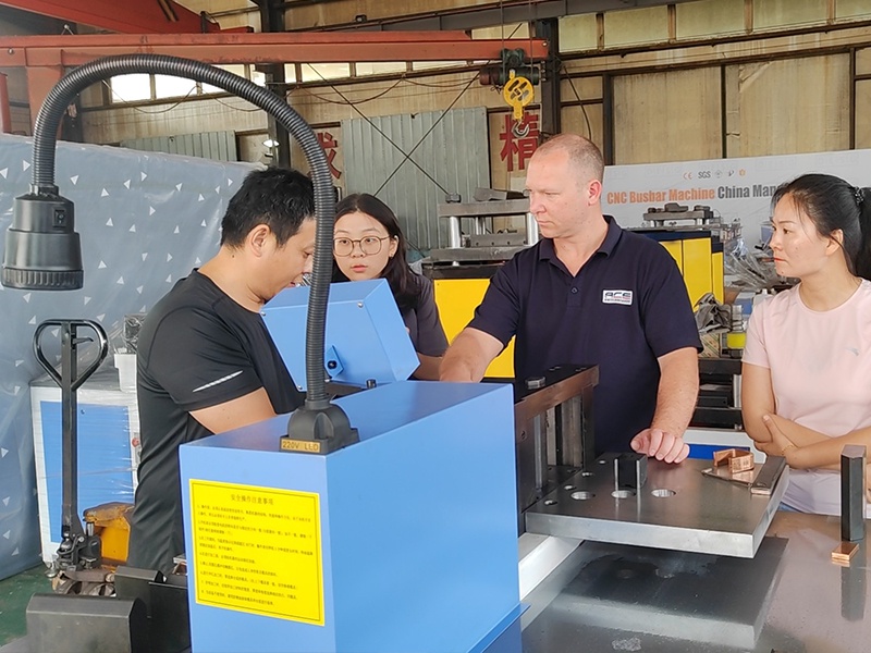 ACE Power Solutions (Australia) Case: 3 Sets DXJ-303CN CNC Busbar Machine