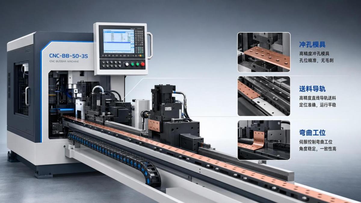 Common Accuracy Problems in Servo CNC Busbar Machines and Their Causes Common Accuracy Problems in Servo CNC Busbar Machines and Their Causes
