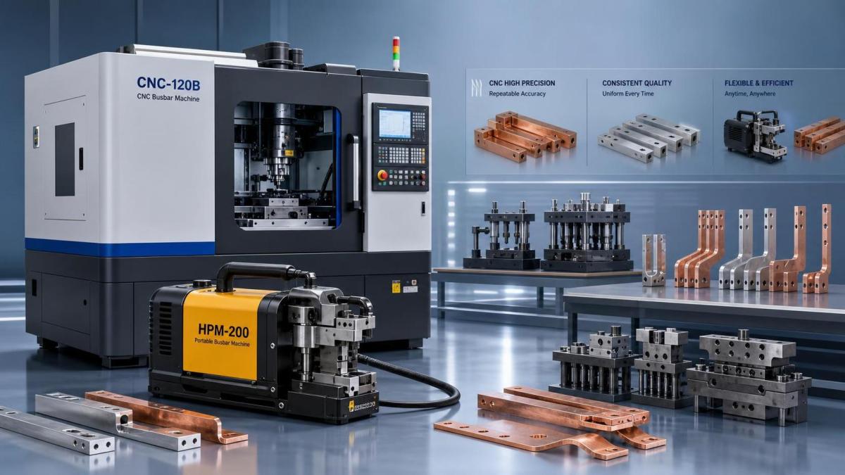 How to Compare CNC and Hydraulic Busbar Machine Options for Different Production Needs? How to Compare CNC and Hydraulic Busbar Machine Options for Different Production Needs?