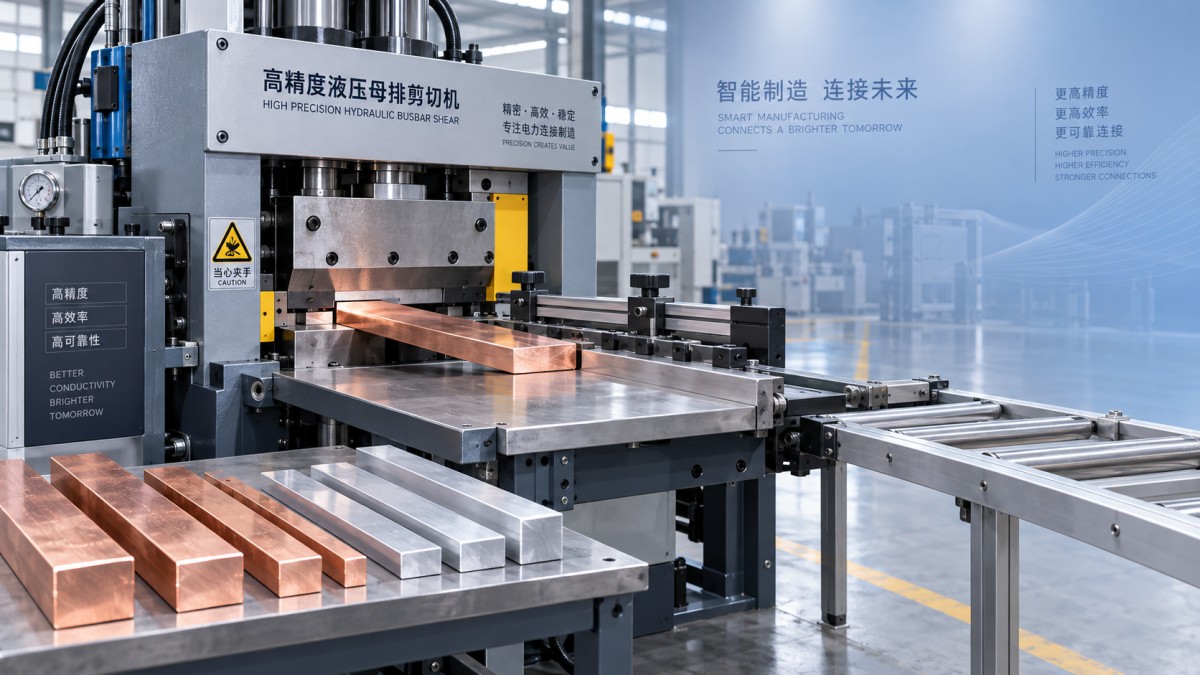 Busbar Cutting Machine Selection by Material, Width, and Thickness