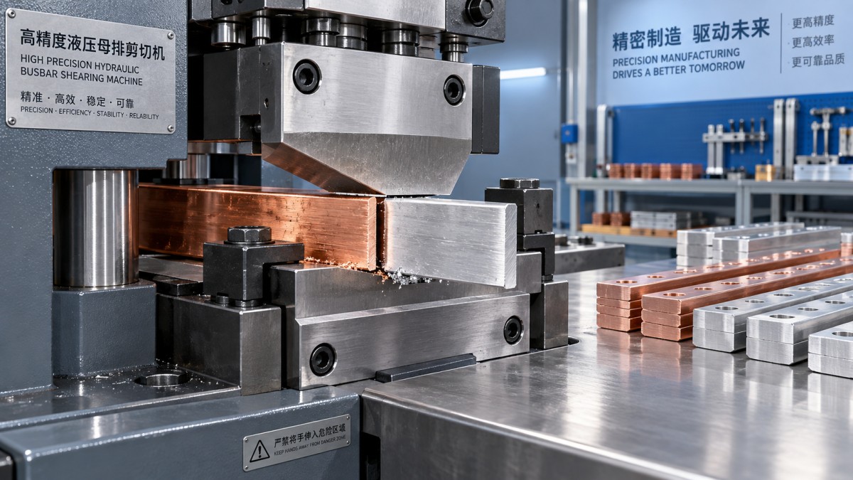 What Causes Deformed Edges When Cutting Copper and Aluminum Busbars?