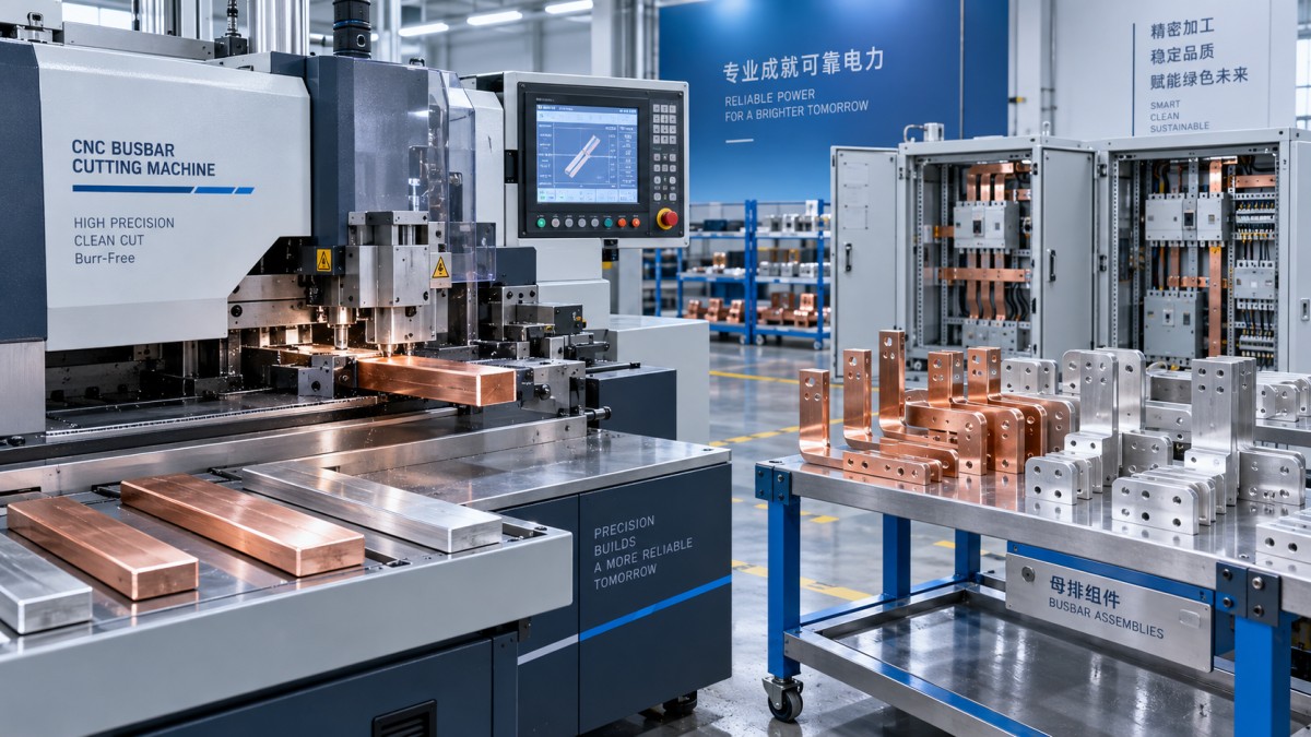 How Accurate Busbar Cutting Supports Faster Electrical Panel Assembly