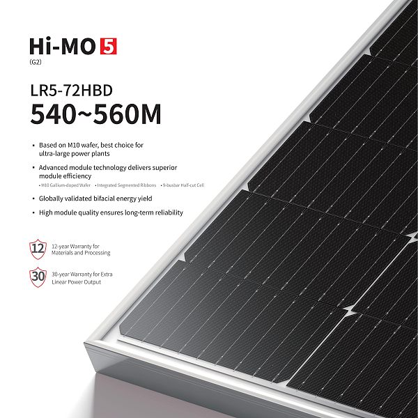 Hi-MO 5 LR5-72HBD 540~560M
