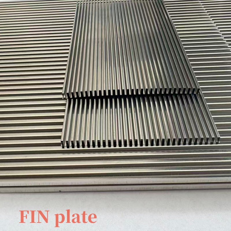 heat exchanger fin plate