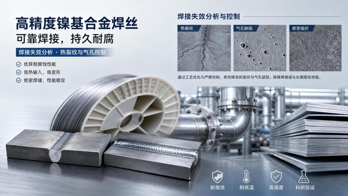 Nickel Base Alloy Rod in Welding: Common Failure Causes Nickel Base Alloy Rod in Welding: Common Failure Causes
