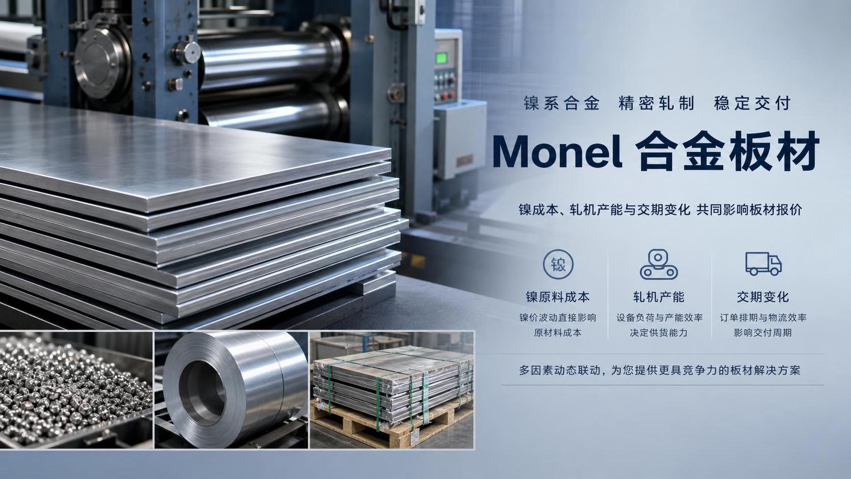 How Monel Sheet Price Changes With Nickel Costs and Mill Lead Time