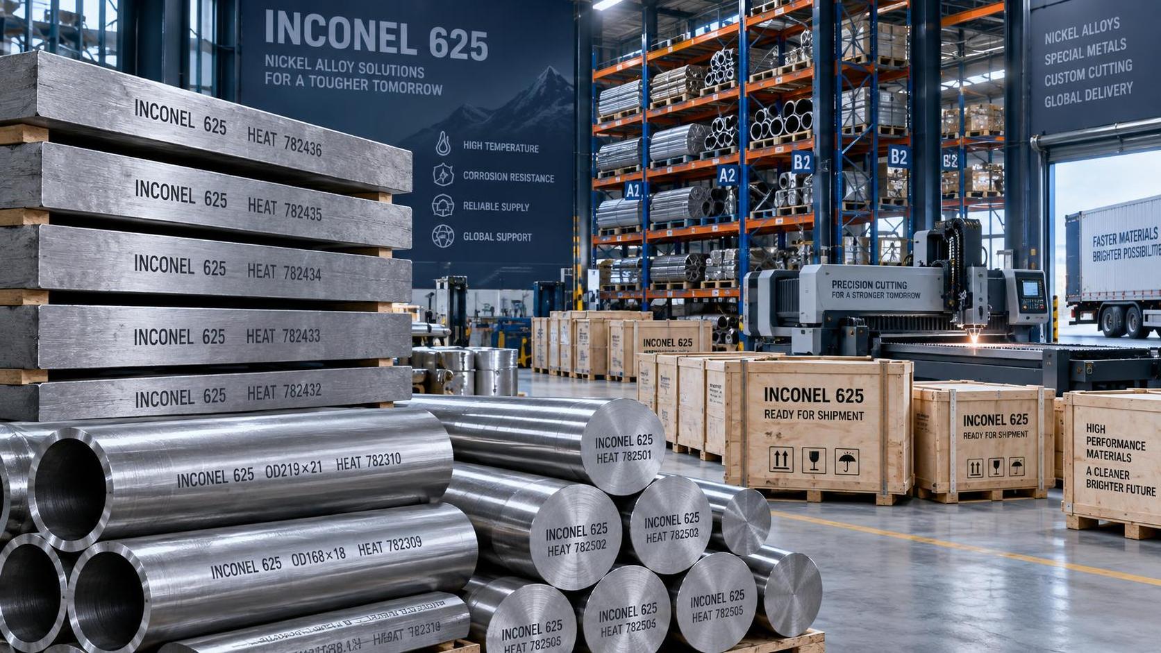How an Inconel 625 Supplier’s stock level affects project schedules