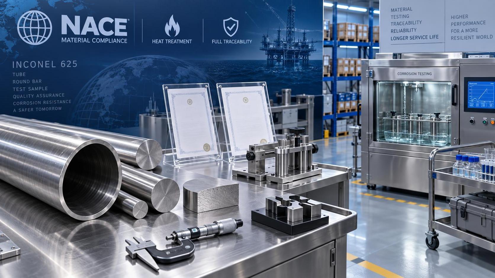 Can an Inconel 625 Supplier meet NACE material requirements