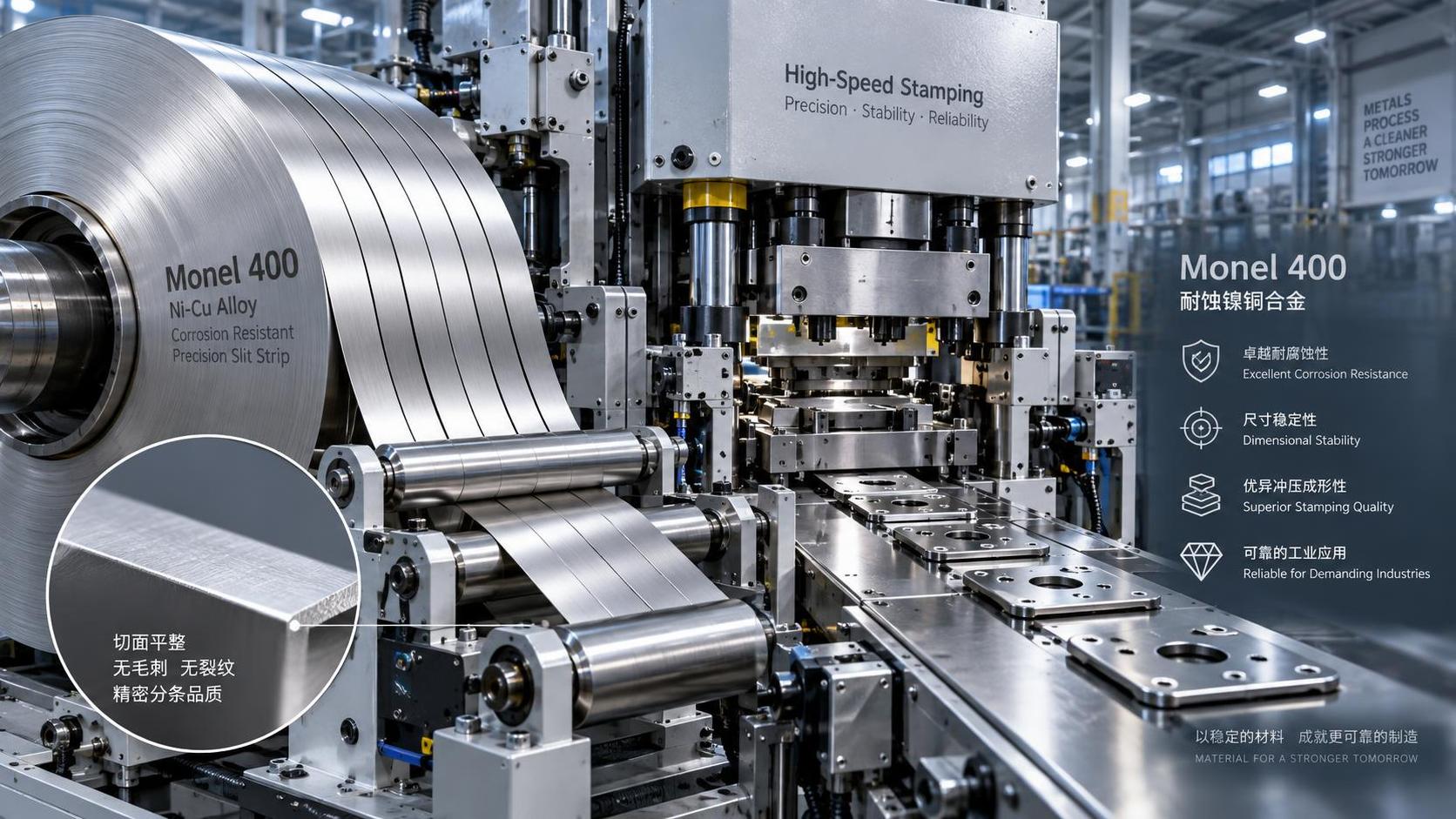 How coil edge quality affects stamping with Monel 400