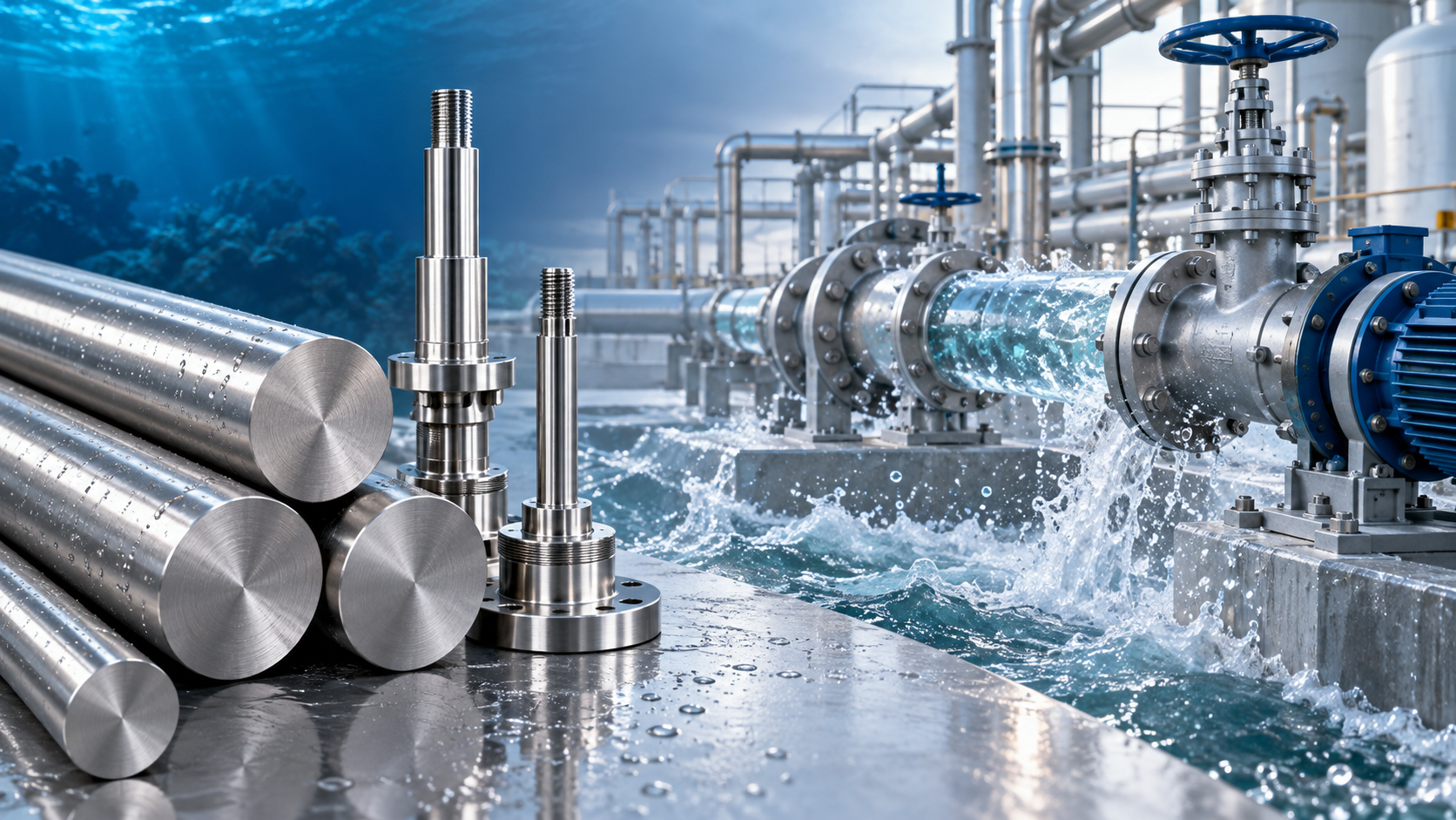 When alloy bar outperforms stainless steel in chloride service