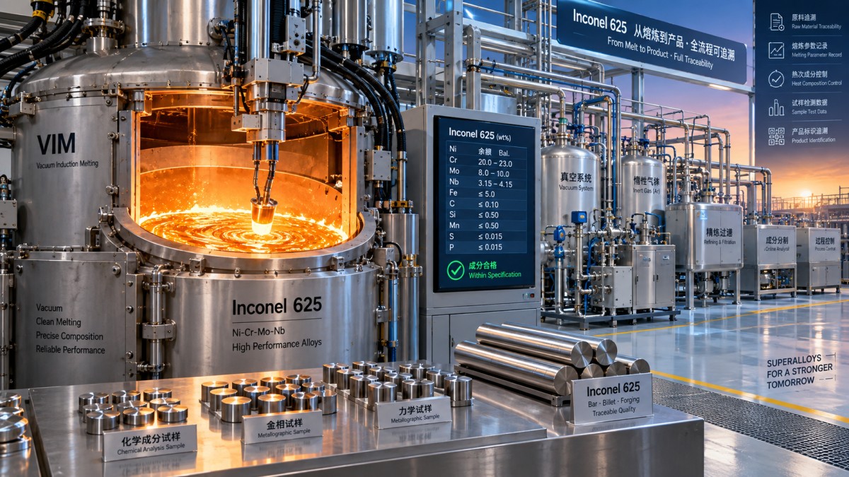 How Inconel 625 manufacturers control composition between heats How Inconel 625 manufacturers control composition between heats