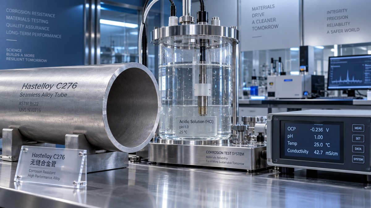 How a Hastelloy C276 manufacturer proves corrosion resistance Comment un fabricant de Hastelloy C276 démontre sa résistance à la corrosion