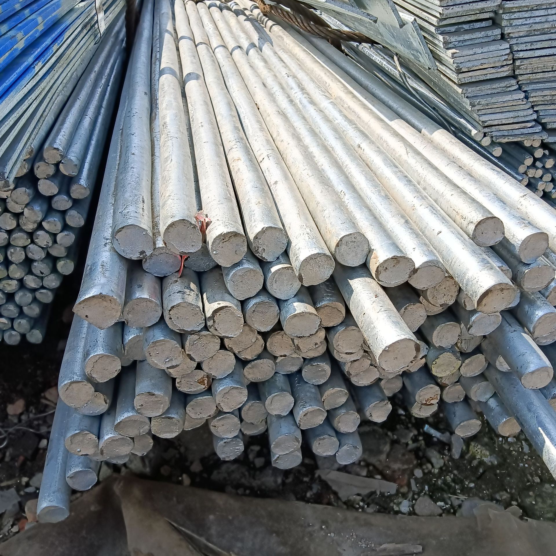40mm Galvanized Steel Bar