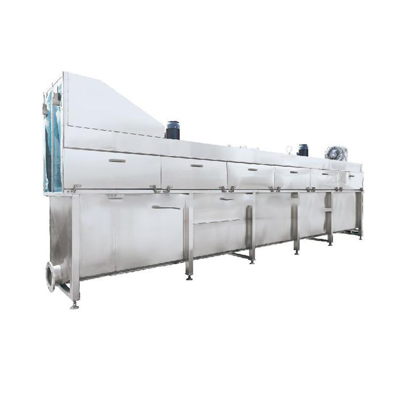 spray-type shock cleaning machine