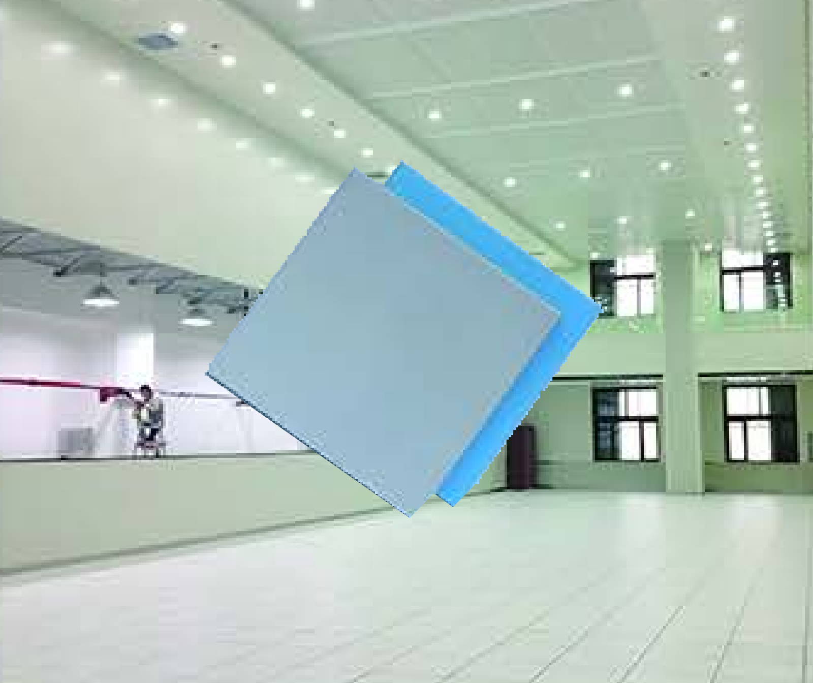 baked ceramic aluminum panel