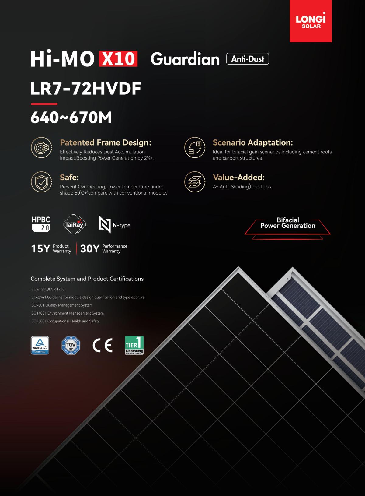 Hi-MO X10 Guardian LR7-72HVDF 640~670M (1) Hi-MO X10 Guardian LR7-72HVDF 640~670M (1)