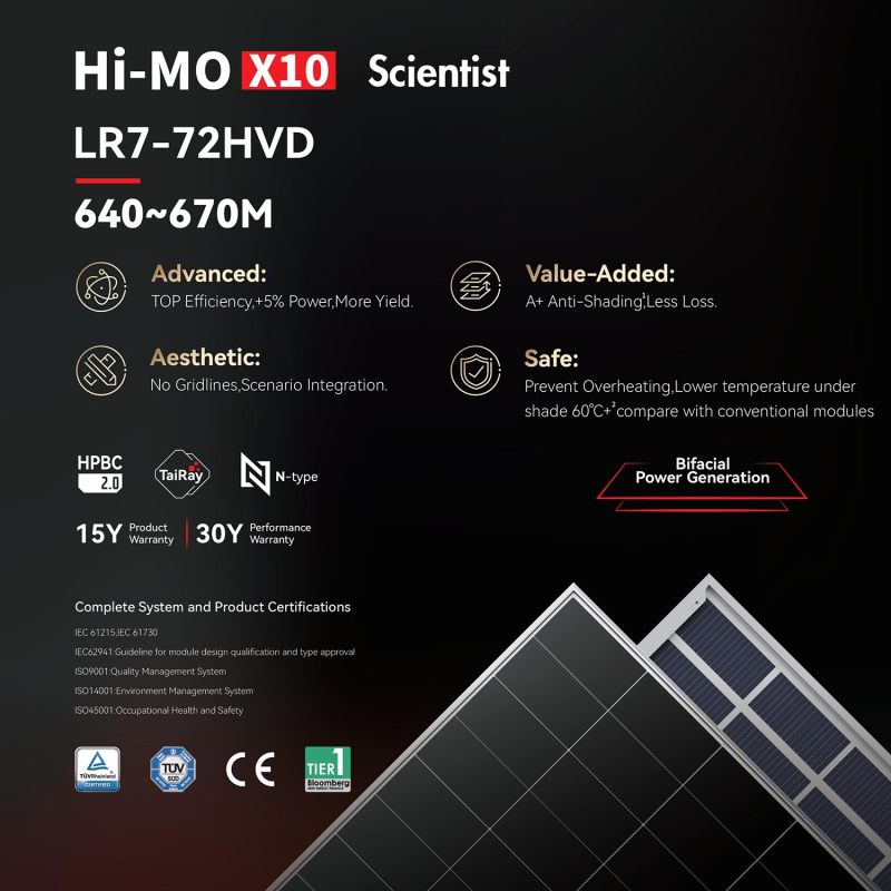 Hi-MO X10 Scientist LR8-66HVD 640~670M