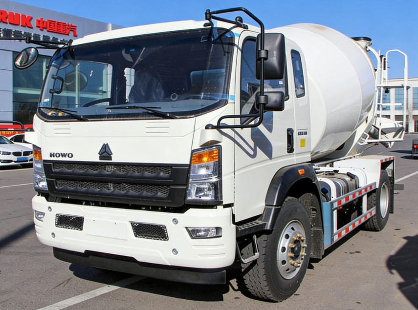 Light mixer truck