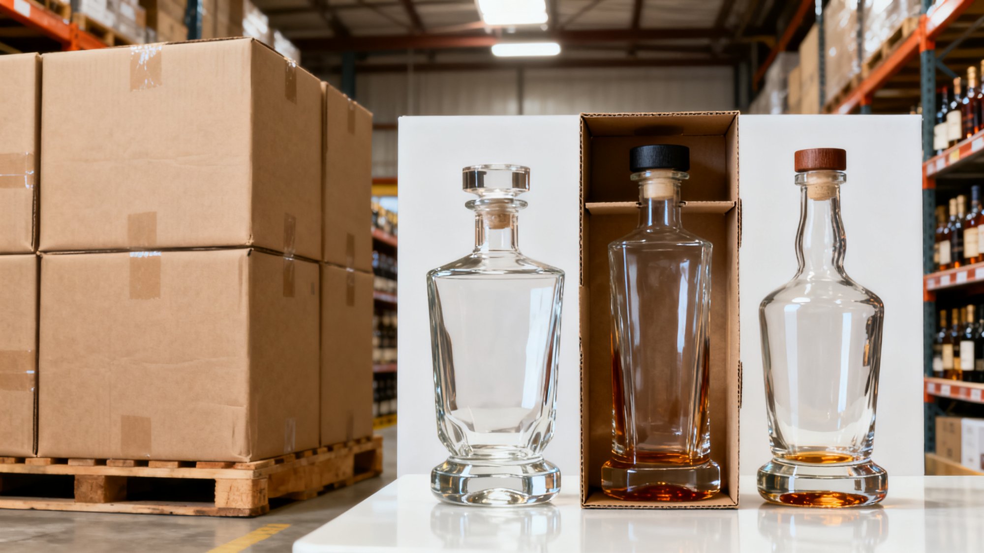 How to Choose a Liquor Bottle for Shelf Appeal and Shipping Safety