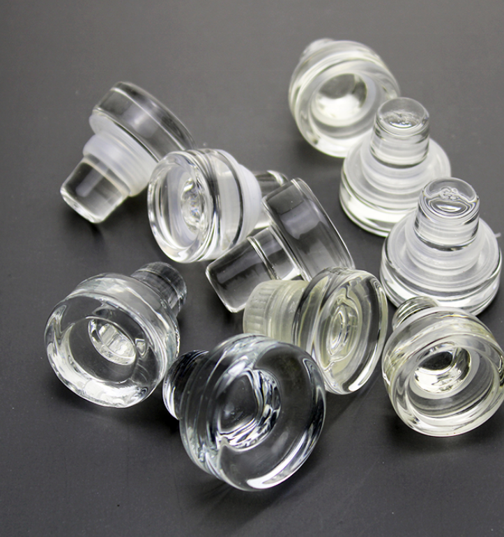 Glass cap