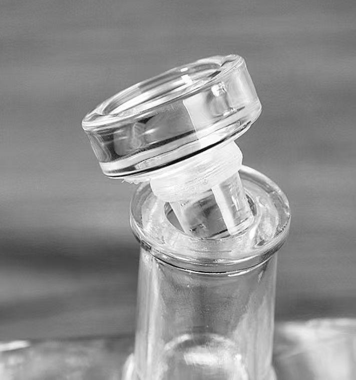 Glass cap